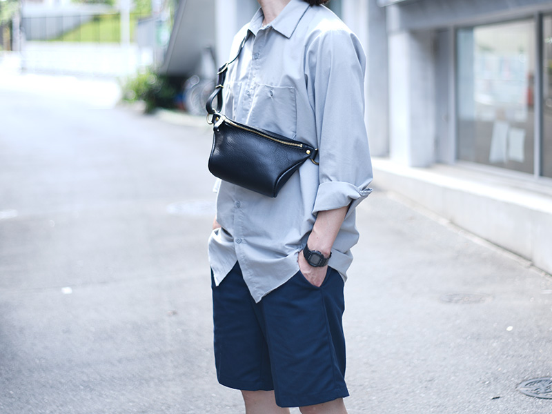 プチポッシュ(F-15)ブラック着用