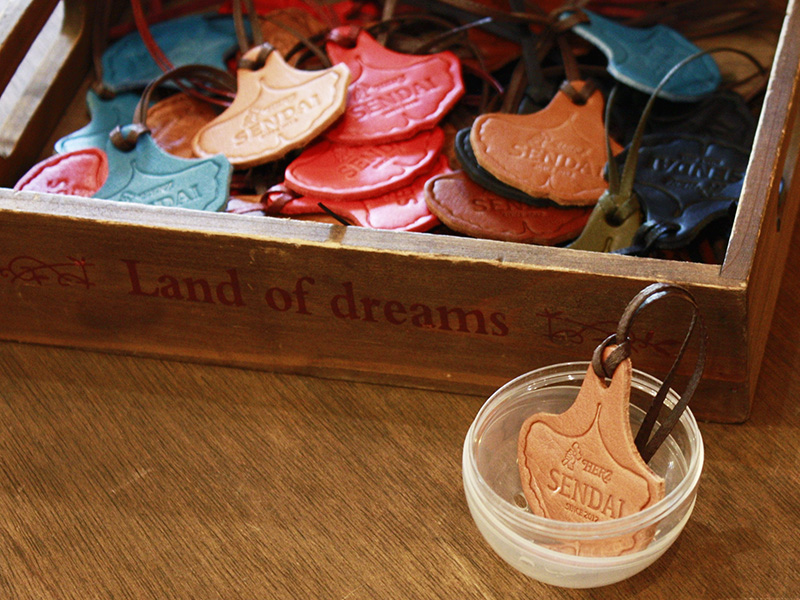 ヘルツ仙台店オリジナルイチョウタグ