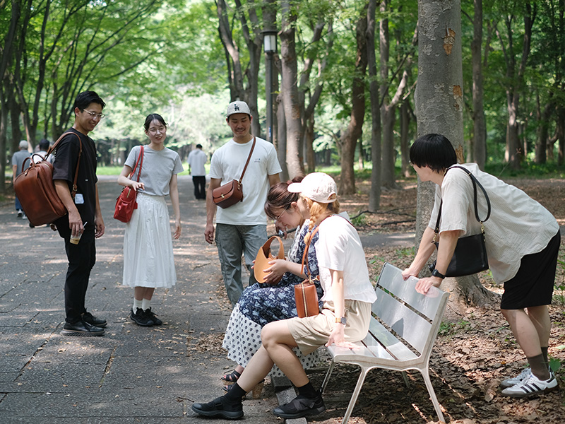ロケ中の大阪店スタッフの様子2
