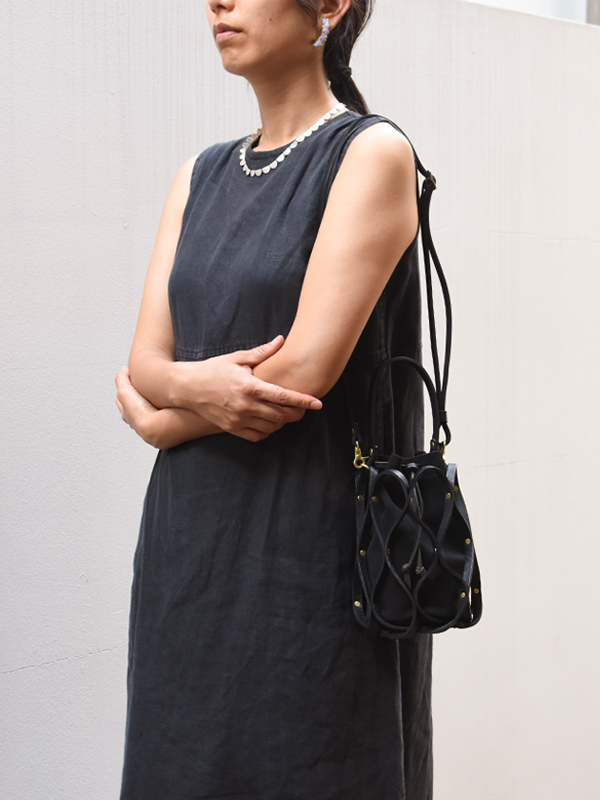 ハニカム巾着バッグ(G-98) レディース