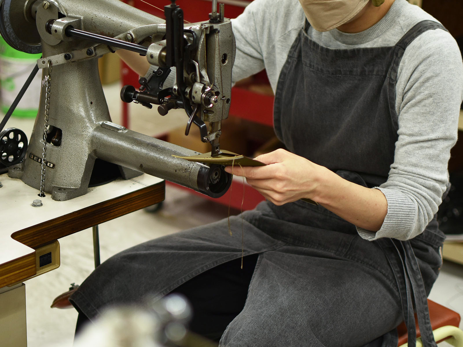 新しいエプロンのお話