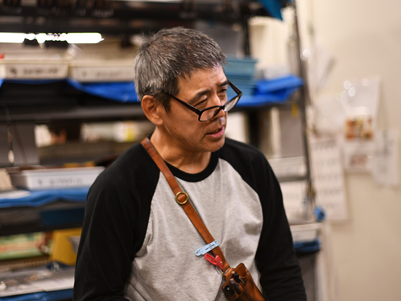 NET工房裁断担当鈴木1