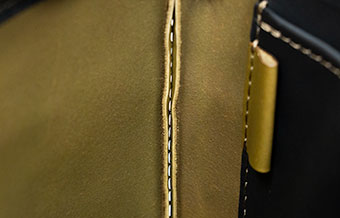 縫い合わせ部分の隙間