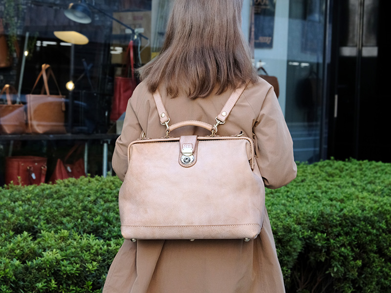 ボナールダレスバッグ(BJ-320)　キャメル