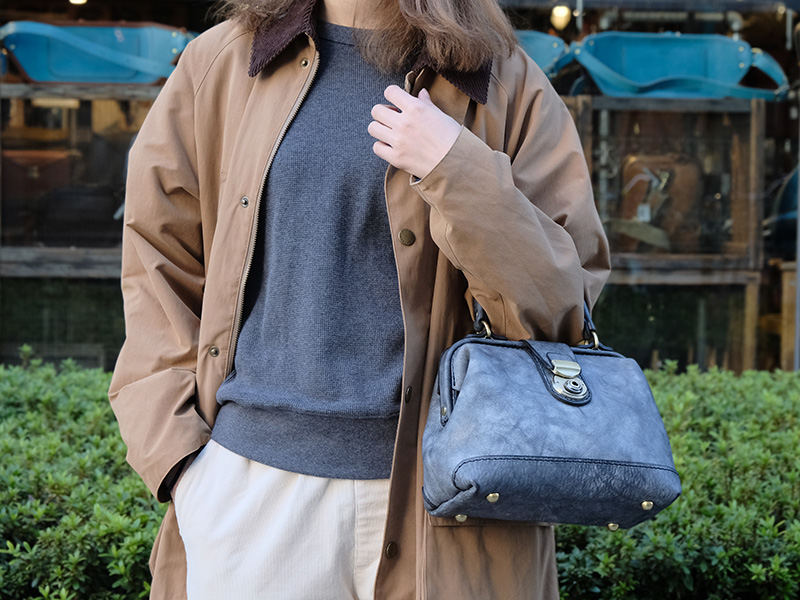 ボナールハンドバッグ(Q-320)　ブラック