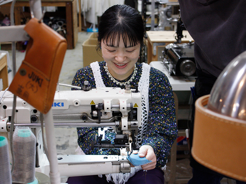 佐々木の製作風景1