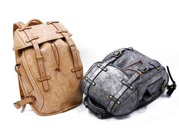 半かぶせの二本ベルトリュック(NSB-327)