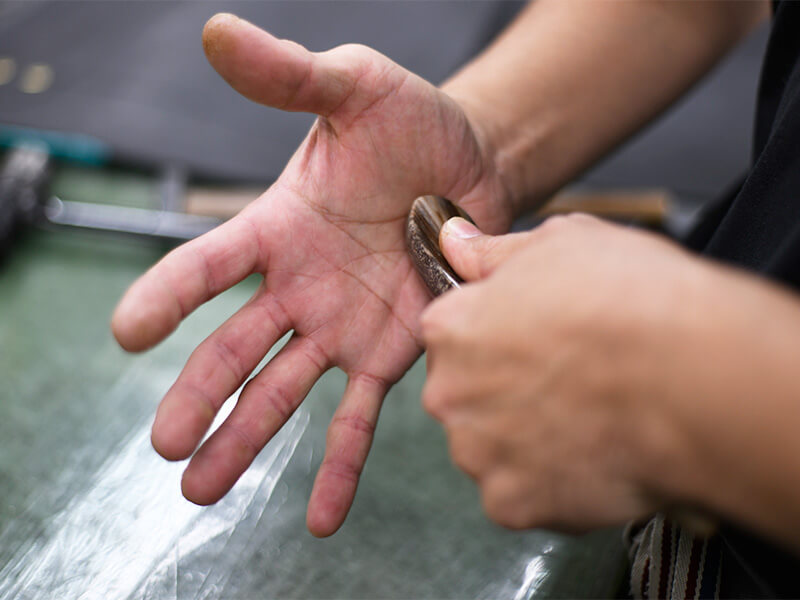 セイジ手マッサージ