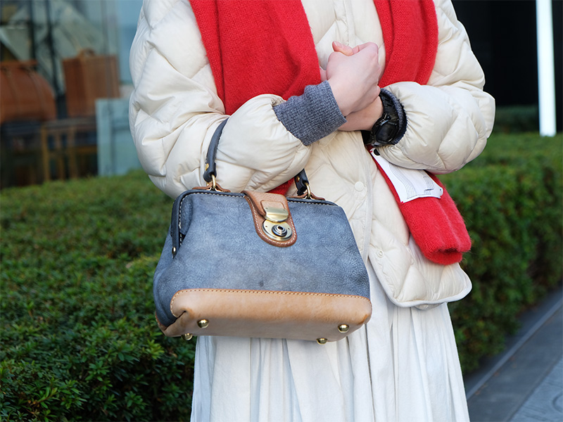 アラスカ×アラスカのボナールハンドバッグ(Q-320)