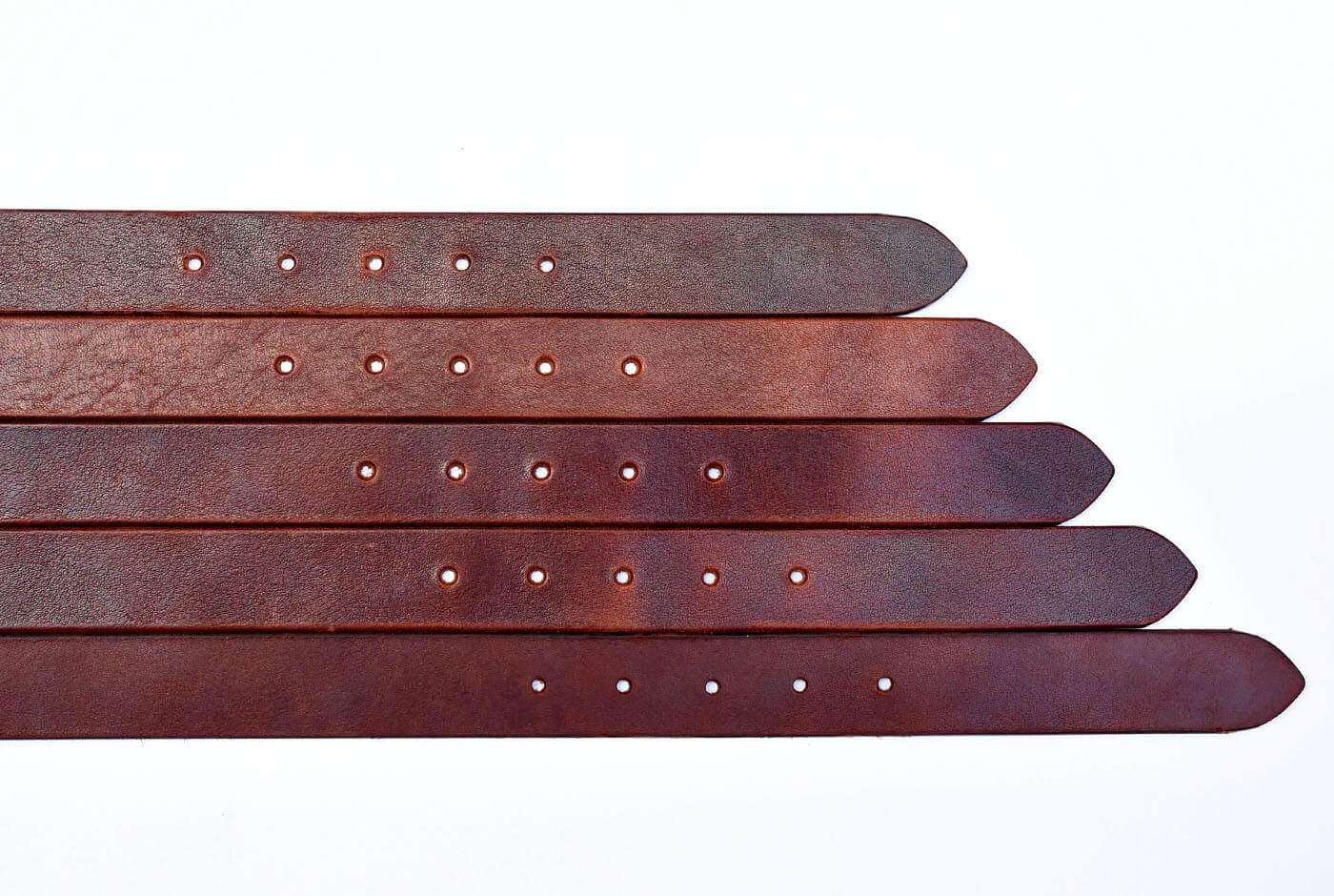 ベルトのサイズ展開