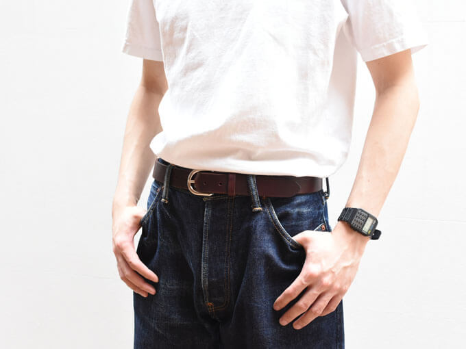 GB-6 シルバー×カスターニョ_メンズ