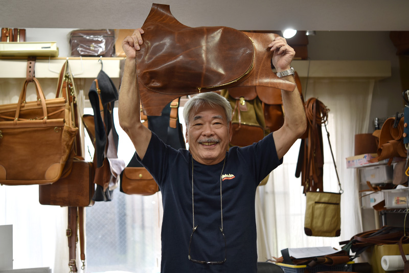 ヘルツ創業者近藤が作る着る鞄