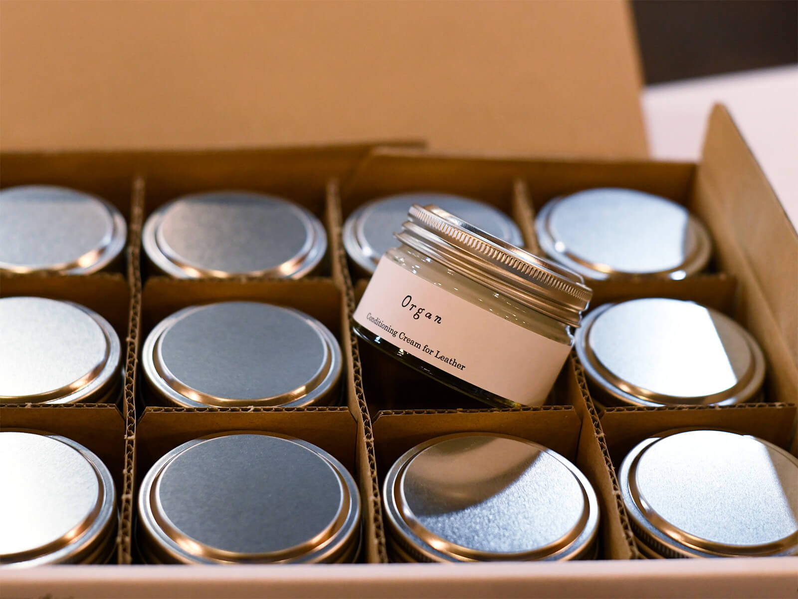 Organオリジナルのメンテナンスクリームが出来上がりました