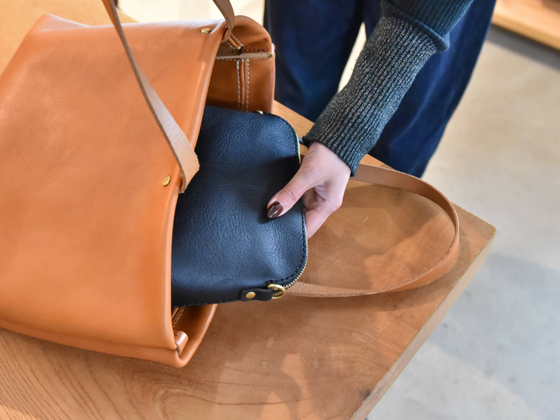 ラフポシェット(CP-14)_ポーチ