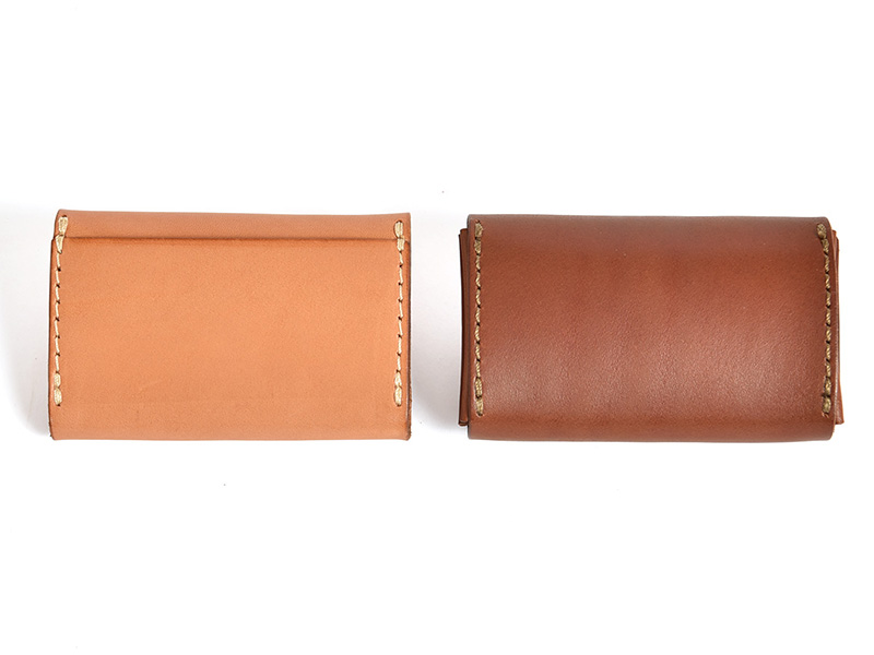 スタンダード名刺入れ(KV-3)　後面比較