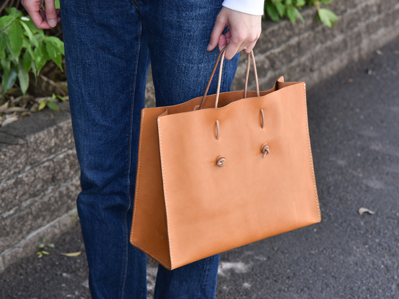 革紙袋(T-5) 手持ち