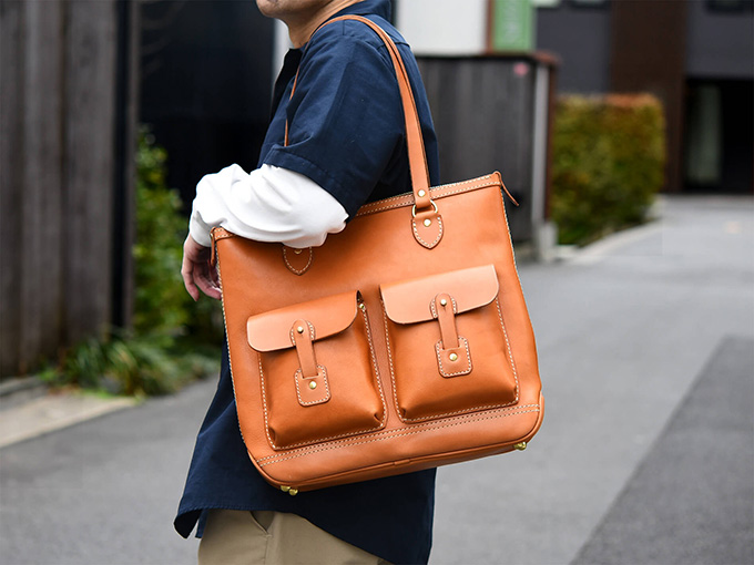 Wポケットトート(AIB-2601)