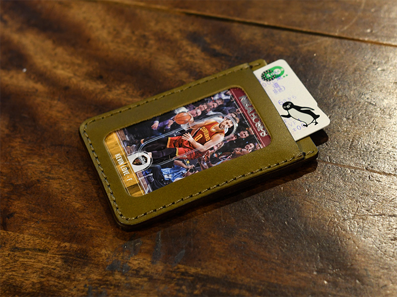 パスケース・縦型(KC-35)/グリーン1