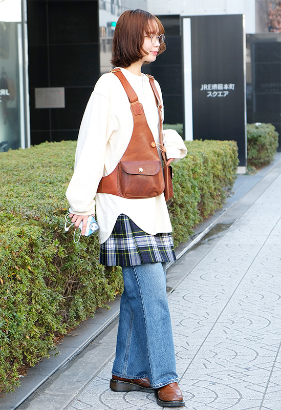 着る鞄・トラーゲンレディース(身長:165cm)着用6