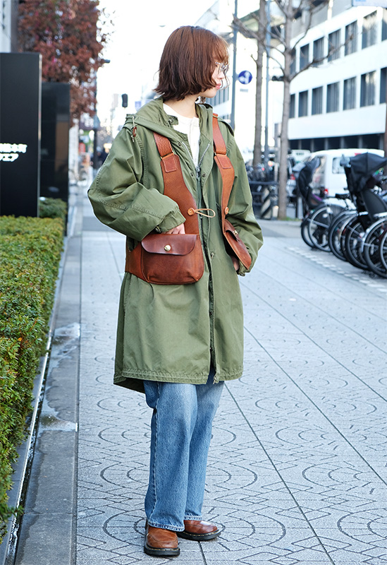 着る鞄・トラーゲンレディース(身長:165cm)着用7